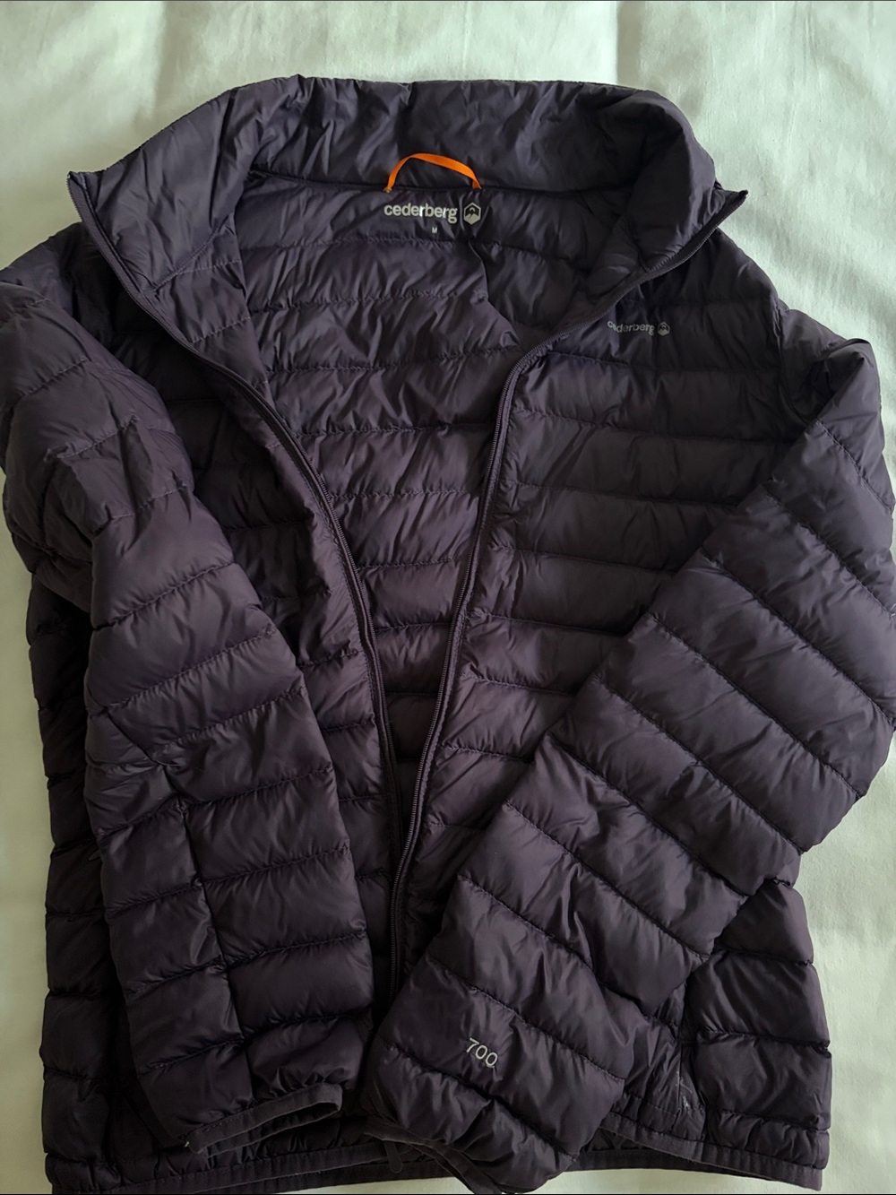 Women's Quilted Puffer Jacket in Deep Purple